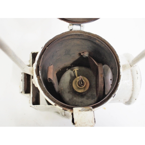 362 - British Railways (Eastern) embossed locomotive headlamp, complete with red shade, good condition. (D... 