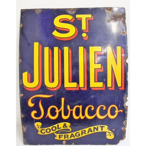 378 - Enamel advertising sign 