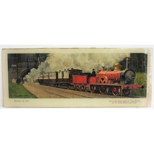 415 - British Railways - 3 carriage prints on glass (non-framed). (Dispatch by Mailboxes/Collect from Banb... 