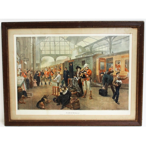 418 - Quantity of framed & glazed antique prints etc as per images. (5) (Dispatch by Mailboxes/Collect fro... 