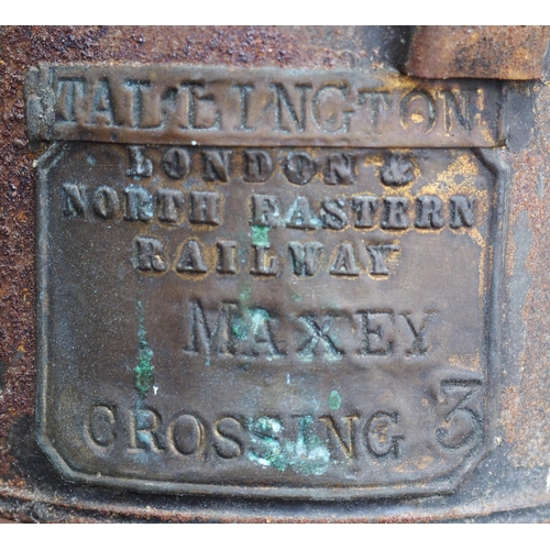 422 - London North Eastern Railway 4 aspect handlamp brass plated 