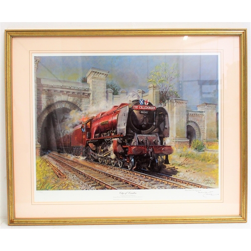 473 - Framed & glazed prints by Terence Cuneo - 