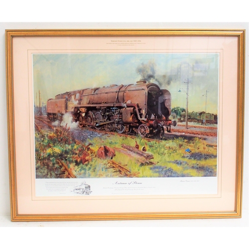 473 - Framed & glazed prints by Terence Cuneo - 