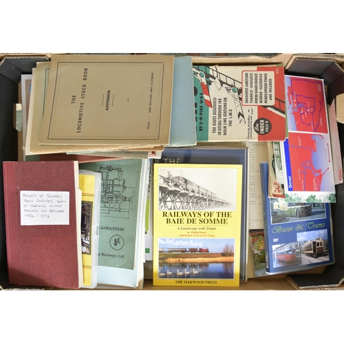 518 - A large collection of railway paperwork, booklets and pamphlets, including working timetables, notes... 