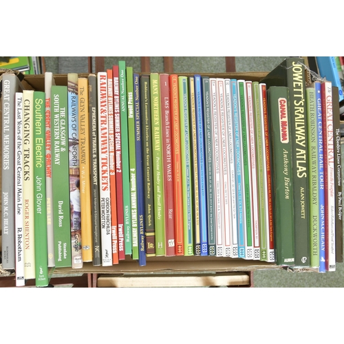 520 - Railway books, hardback. (4 boxes) (Dispatch by Mailboxes/Collect from Banbury Depot)