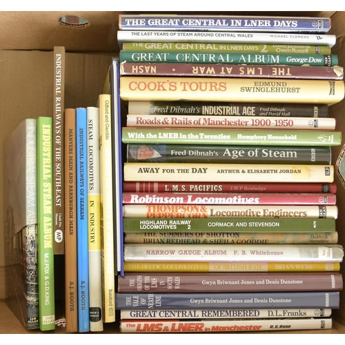 520 - Railway books, hardback. (4 boxes) (Dispatch by Mailboxes/Collect from Banbury Depot)