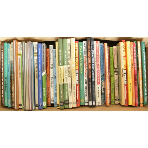 532 - Railway books, hardback. (4 boxes) (Dispatch by Mailboxes/Collect from Banbury Depot)