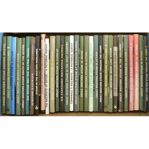 538 - Railway books, hardback, Bradford Barton titles. (2 boxes) (Dispatch by Mailboxes/Collect from Banbu... 