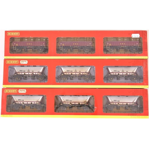 101 - Hornby wagons, including multiples. (10) (Dispatch by Mailboxes/Collect from Banbury Depot)