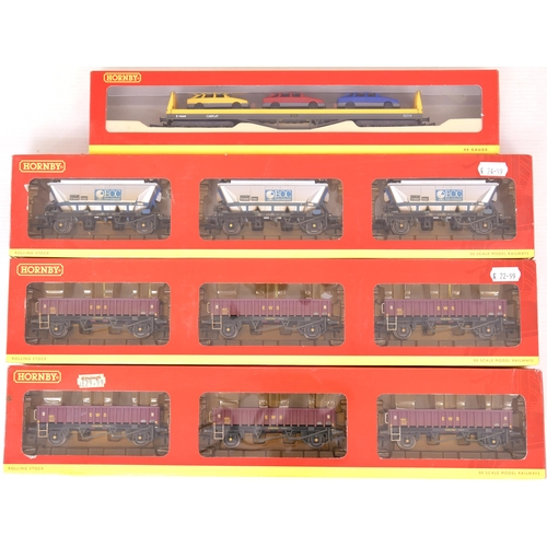 101 - Hornby wagons, including multiples. (10) (Dispatch by Mailboxes/Collect from Banbury Depot)