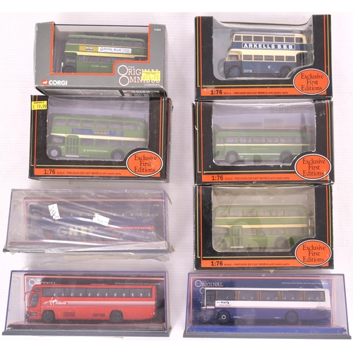 131 - Quantity of model buses and other vehicles, paperweights and other items.