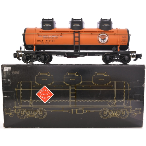 182 - L.G.B. Lehmann Gross-Bahn 'G' Scale Railways. No 40919 'Western Pacific' closed bogie freight wagon,... 