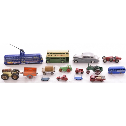 199 - Model vehicles, Dinky Toys, Matchbox, Models of Yesteryear plus a couple of other makes. Poor to ver... 