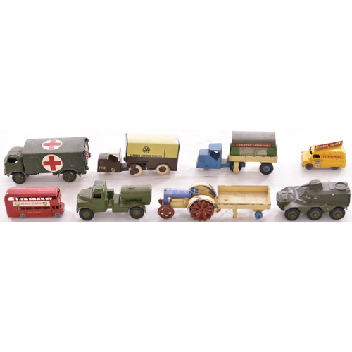 199 - Model vehicles, Dinky Toys, Matchbox, Models of Yesteryear plus a couple of other makes. Poor to ver... 