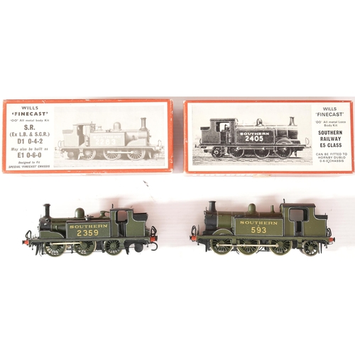 210 - '00' gauge kit built locos, Wills Finecast. LBSC 'E5' Class tank loco, fully finished, olive green, ... 