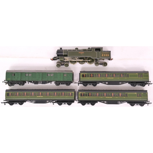 291 - '00' gauge. Kit built LB&SCR 4-6-4T loco 'Remembrance', 2 rail electric, olive green, No 2333, South... 