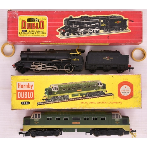 309 - Hornby Dublo Locos, 8F and Deltic 'Crepello' (2)