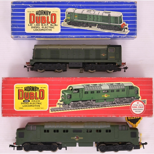 310 - Hornby Dublo Deltic and Class 20 (2)