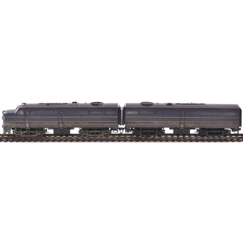 357 - Proto 2000 Series Baltimore & Ohio diesel and power unit, boxed.