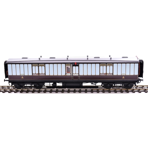 360 - '0' gauge bogie brake coach. WCJS full brake coach by Janick Models, fully finished with fine scale ... 