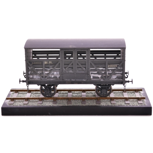 374 - '0' gauge kit built 12 volt electric 2 rail Midland 0-4-4 tank loco, No 1263 of circa 1901 build, ma... 