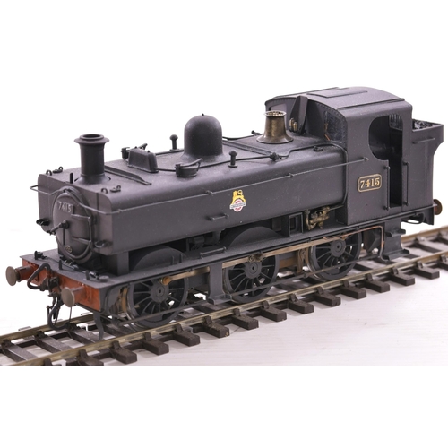 409 - '0' gauge kit built GWR-BR 74XX Class locomotive No 745, accompanied by its full specification and w... 