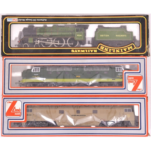 411 - Lime Class 52, 55, Main Line Patriot. (3)