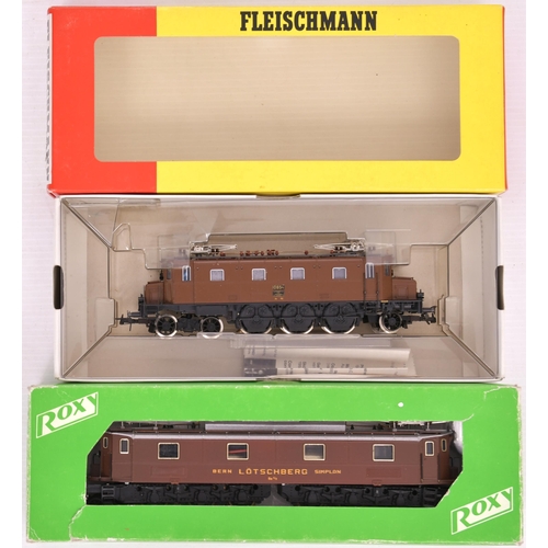 445 - Roxy and Fleishmann SBB electrics. (2)