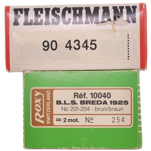 445 - Roxy and Fleishmann SBB electrics. (2)