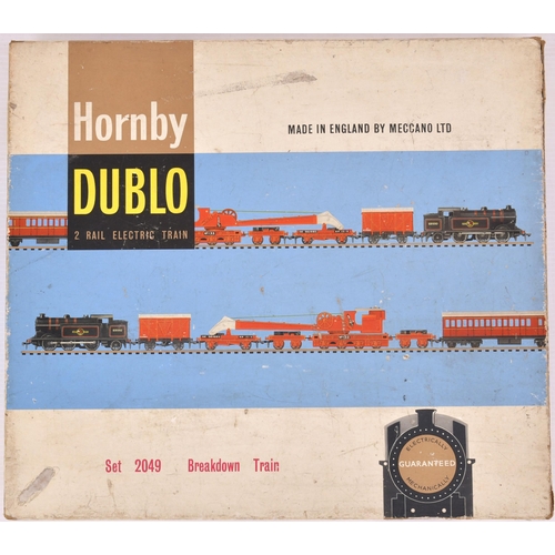 858 - Hornby Dublo Breakdown Train Set