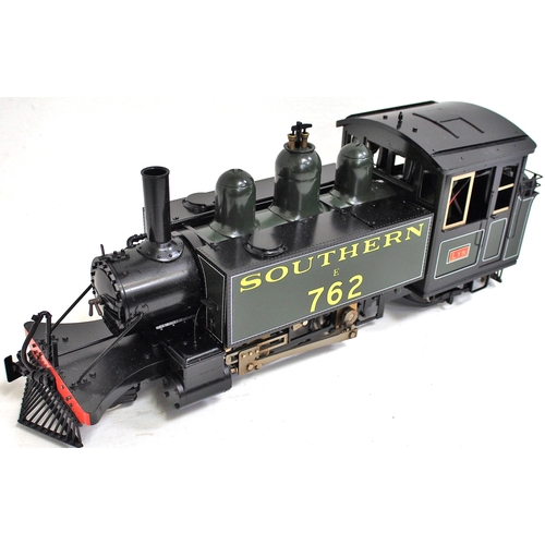 870 - Accucraft 45mm gauge live steam, Baldwin 2-4-2 tank locomotive, Lynton & Barnstaple Railway SOUTHERN... 