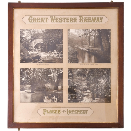 144 - A GWR photographic display, PLACES OF INTEREST, The Bridge IVYBRIDGE, Bradley Woods NEWTON ABBOTT, R... 