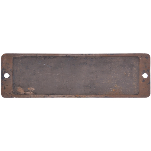 274 - A smokebox numberplate, 1008, from the GWR 1000 County Class 4-6-0 COUNTY OF CARDIGAN. The front rep... 