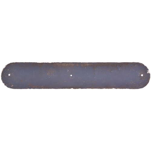 377 - An LNER doorplate, INSPECTOR, cast iron, length 19½