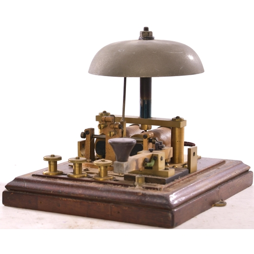 1005 - GCR block bell, with the usual two-section upper case and offset tapper, original condition. (Dispat... 