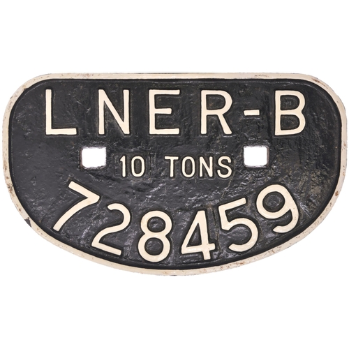 1010 - D wagonplates, LNER. N, LNER. B, ASHFORD 150T, LMS 940. (4) (Dispatch by Mailboxes/Collect from Banb... 