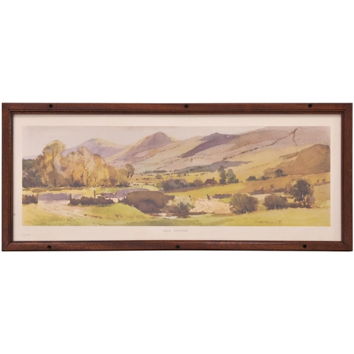 1038 - Carriage print, Edale, Derbyshire, by Jack Merriott, LMR A Series, original style frame. (Dispatch b... 