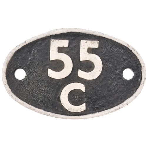 1043 - Shedplate, 55C, Farnley Junction (September 1956-November 1966), Healey Mills (December 1967-May 197... 