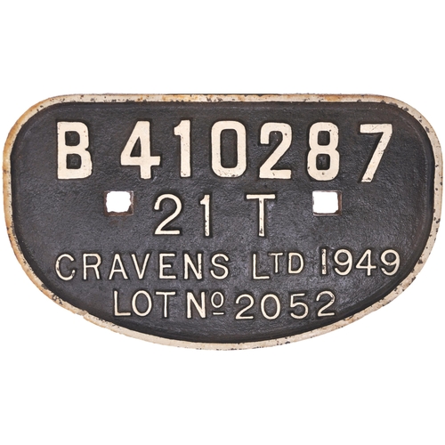 1060 - D wagonplates, Crewe, Pressed Steel, Cravens, Fairfield. (4) (Dispatch by Mailboxes/Collect from Ban... 