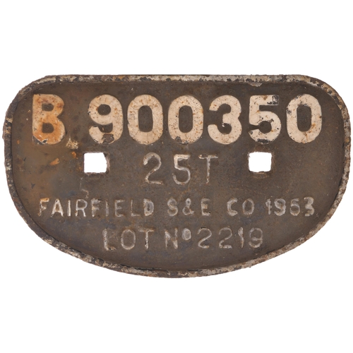 1060 - D wagonplates, Crewe, Pressed Steel, Cravens, Fairfield. (4) (Dispatch by Mailboxes/Collect from Ban... 