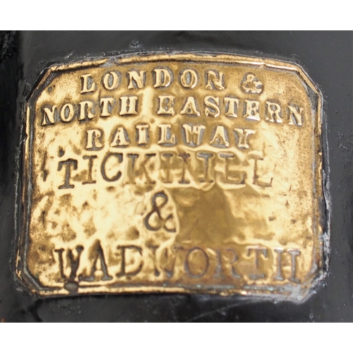 202 - London North Eastern Railway 4 aspect handlamp brass plated 