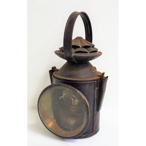 62 - London North Eastern Railway / Great Northern Railway 3 aspect handlamp, brass plates 