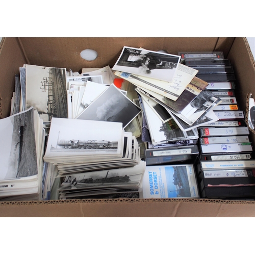 905 - Miscellaneous box full of approx. 1500 slides UK & Worldwide, approx. 1600 black & white photographs... 