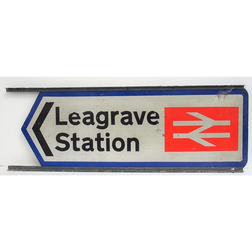 915 - British Rail double sided station direction sign 