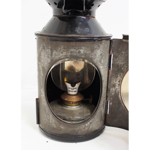 92 - British Railways (Eastern) 3 aspect handlamp, good complete order, Bardic handlamp. (2) (Dispatch by... 