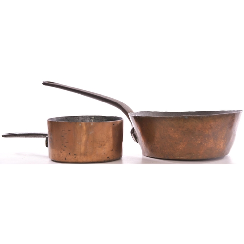 963 - Copper pans, NER Royal Hotel York 5¾