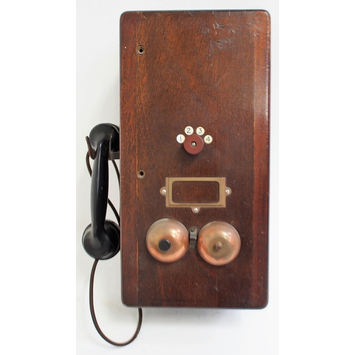 843 - Great Western Railway / BR(W) 4 gang wall bus line telephone, excellent condition. (Dispatch by Mail... 