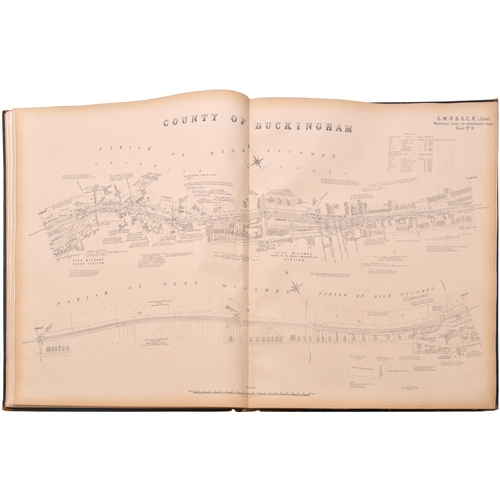 453 - A set of plans for the Great Western and Great Central Joint Committee, Northolt Junction and Ashend... 