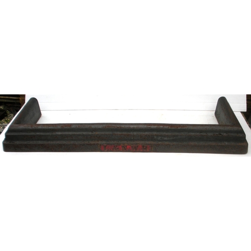 148 - LNWR fender, cast iron, length 42½