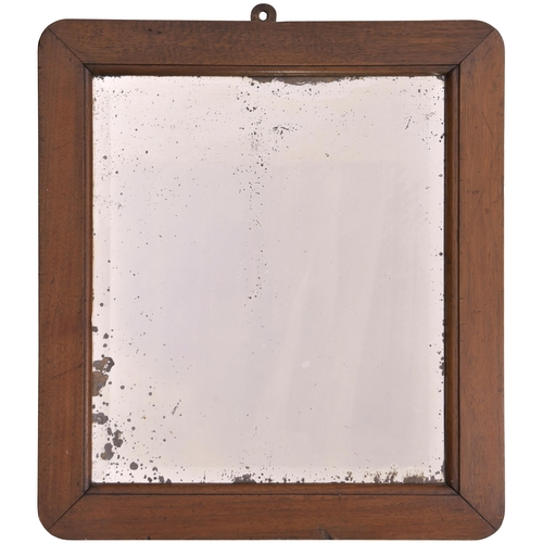 172 - GER mirror, in wood frame, 16¼